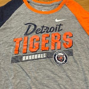Detroit Tiger 3/4 sleeve